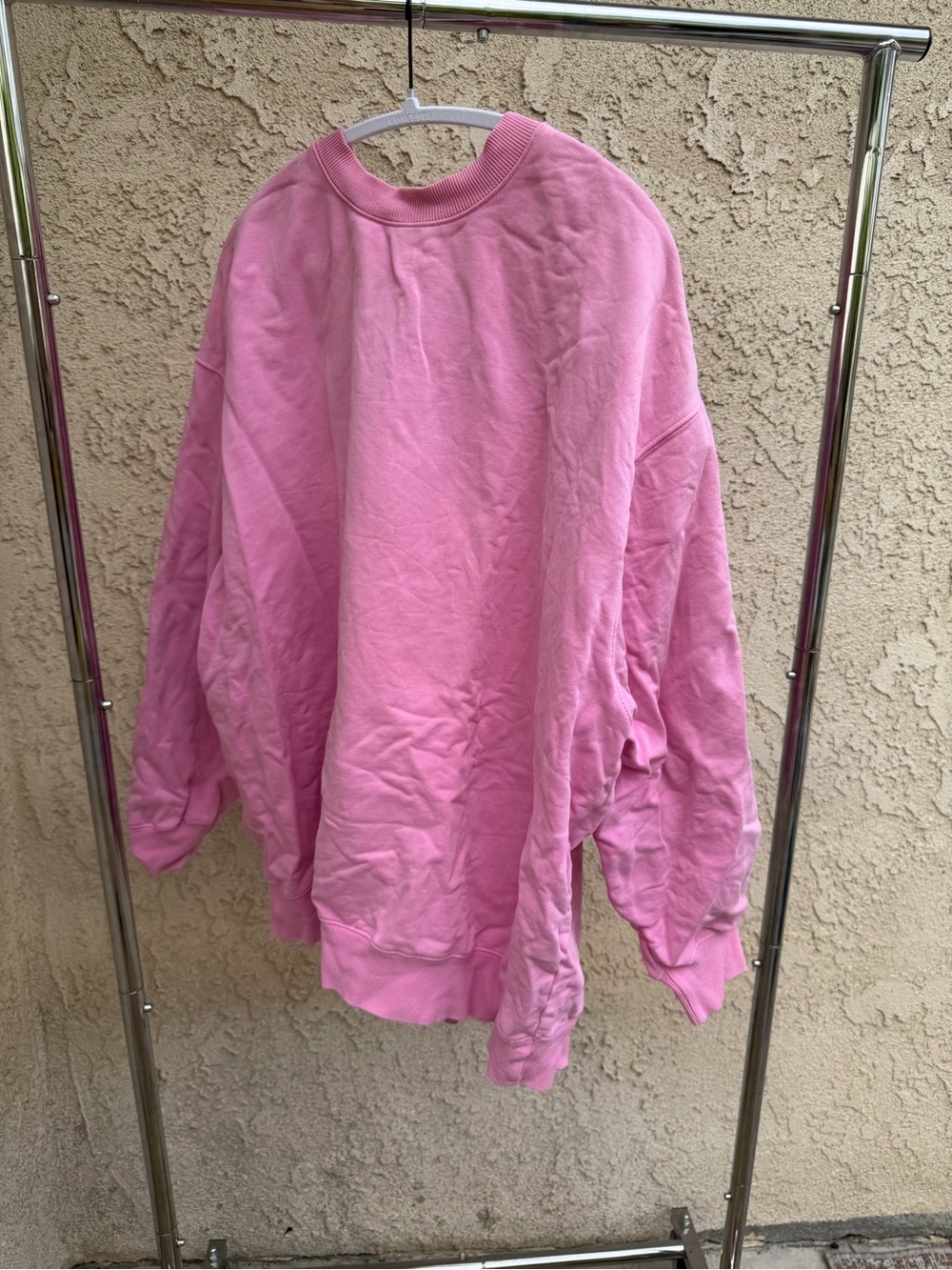 SKIMS Bubblegum Pink Crewneck Sweatshirt